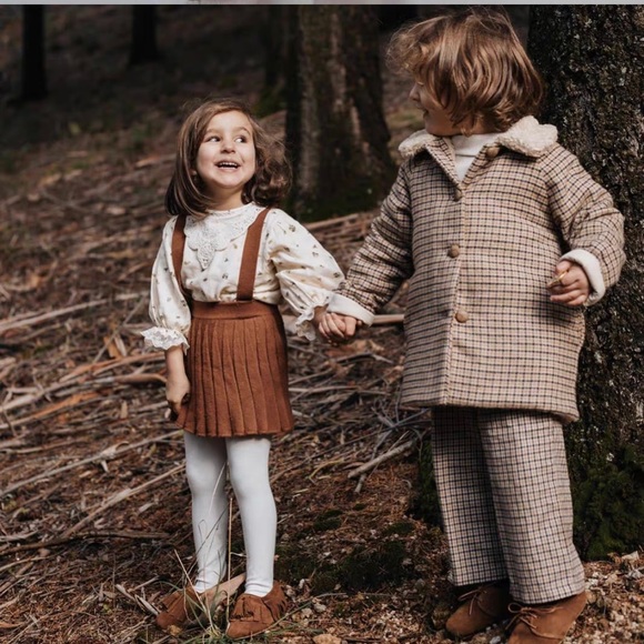 🆕Baby Organic Adele Blouse Green Aop 8Y - Picture 4 of 12